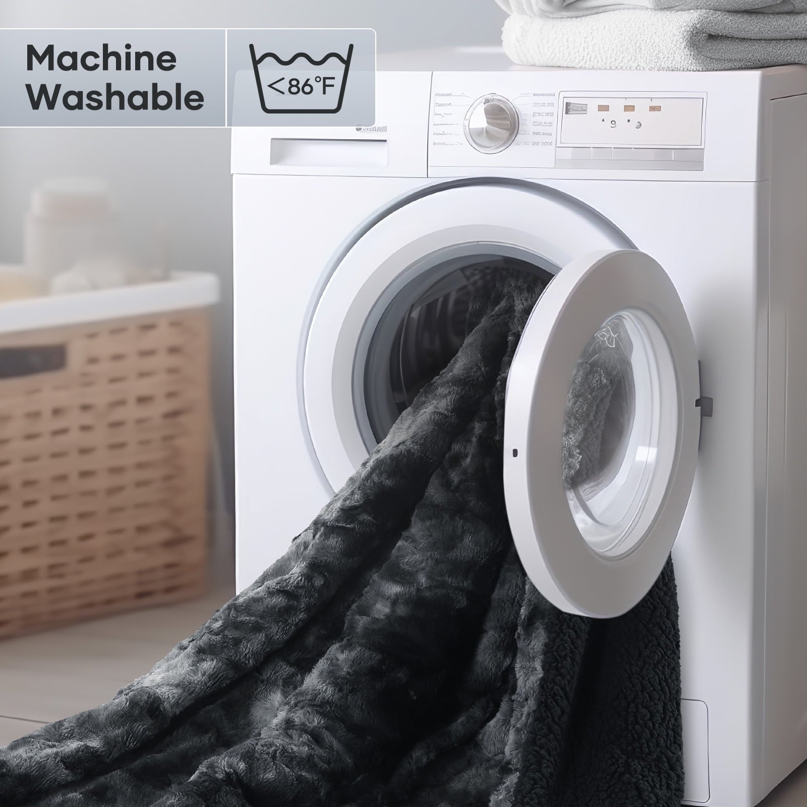 Machine Washable Heated Blanket