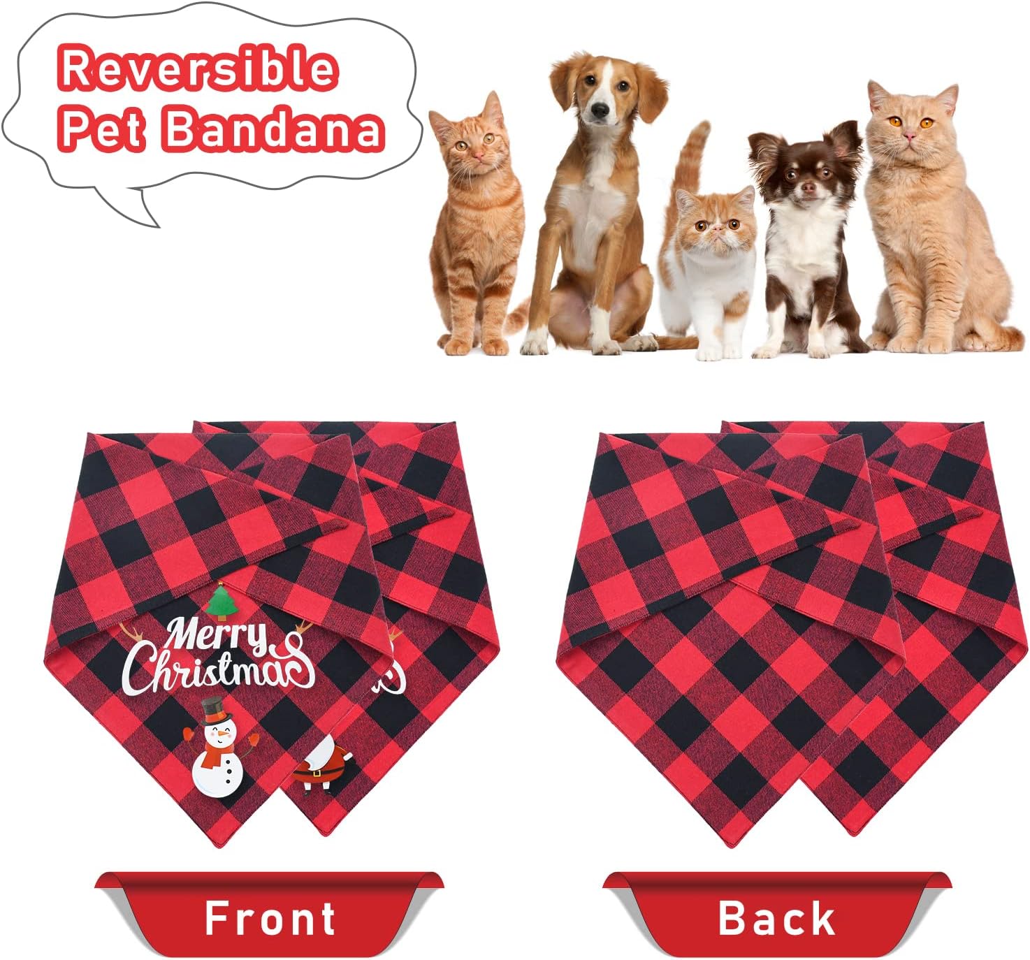 Christmas Dog/Cat Bandana