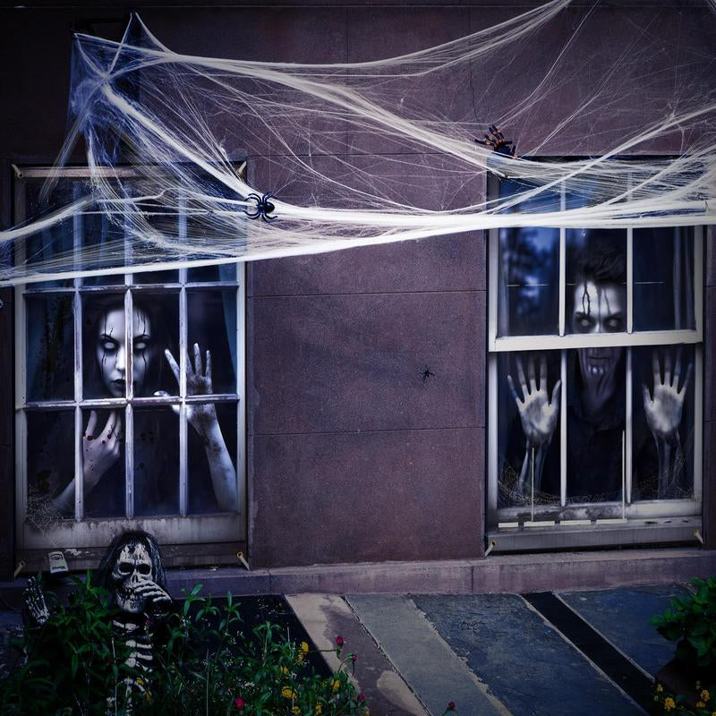 Halloween Curtain Decor