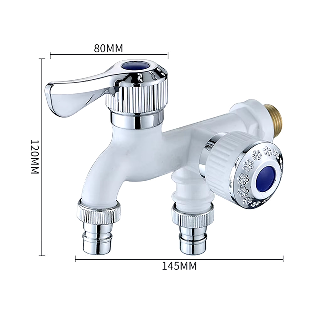 2 in 1 Dual Head Water Faucet