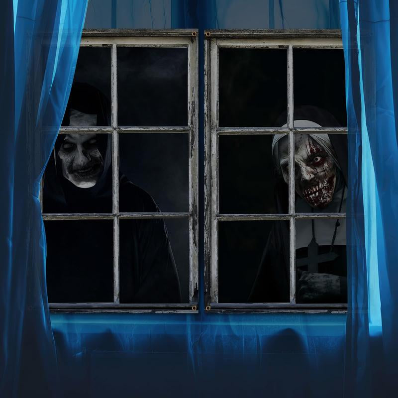 Halloween Curtain Decor